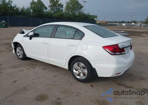 2014 Honda Civic Lx из США, поврежденный, VIN 19XFB2F58EE034222